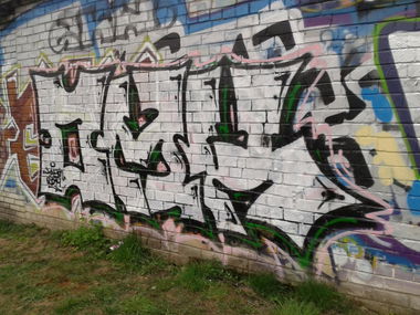 Graffiti Wall - Photo by Taemletterz - taem, taemletterz, omk (2014)
