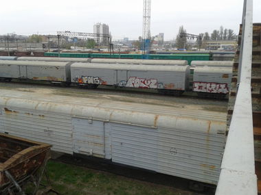 Graffiti Train - Photo by Taemletterz - taem, taemletterz, omk (2014)