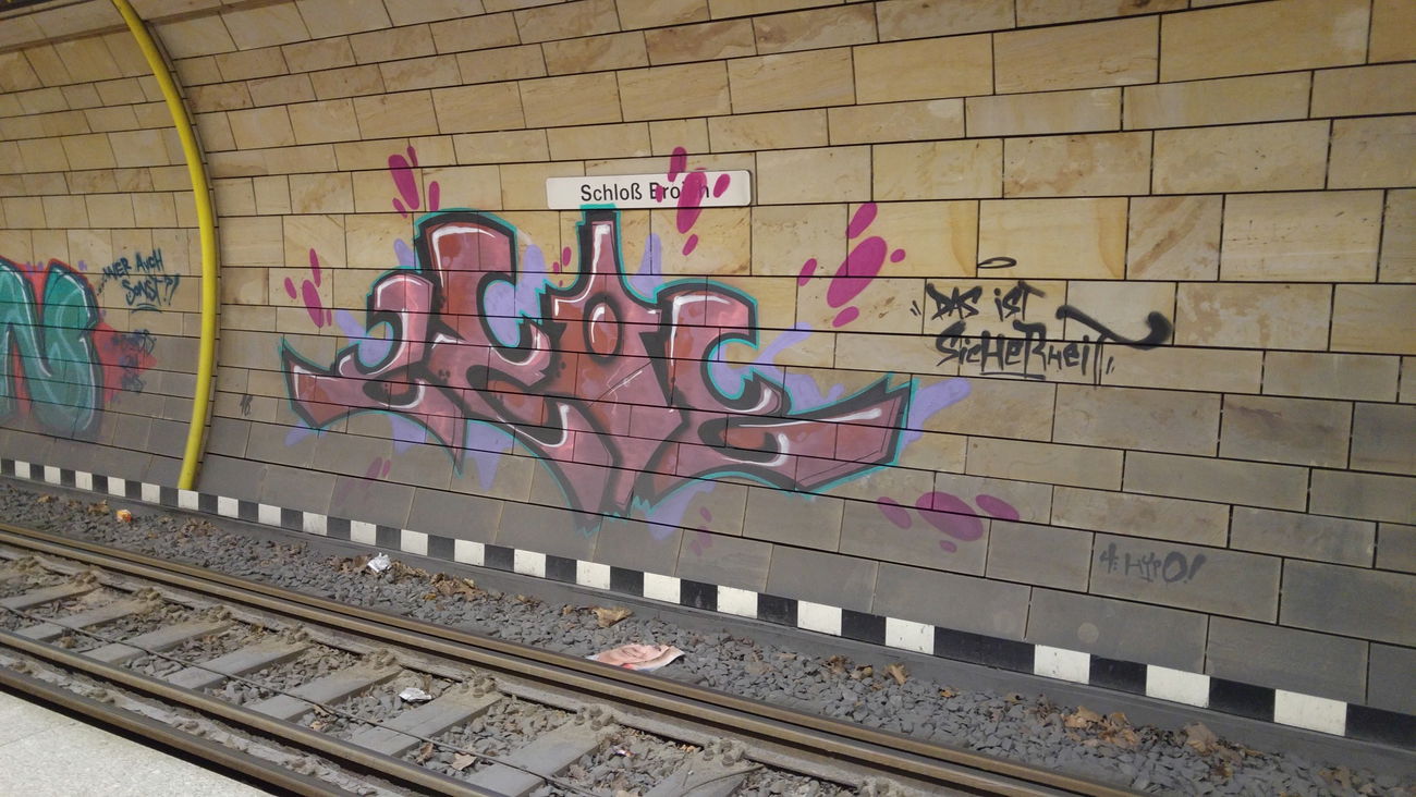 Graffiti Bombing - Photo by TagHagel - Zeig, tesn, pvn (2017)