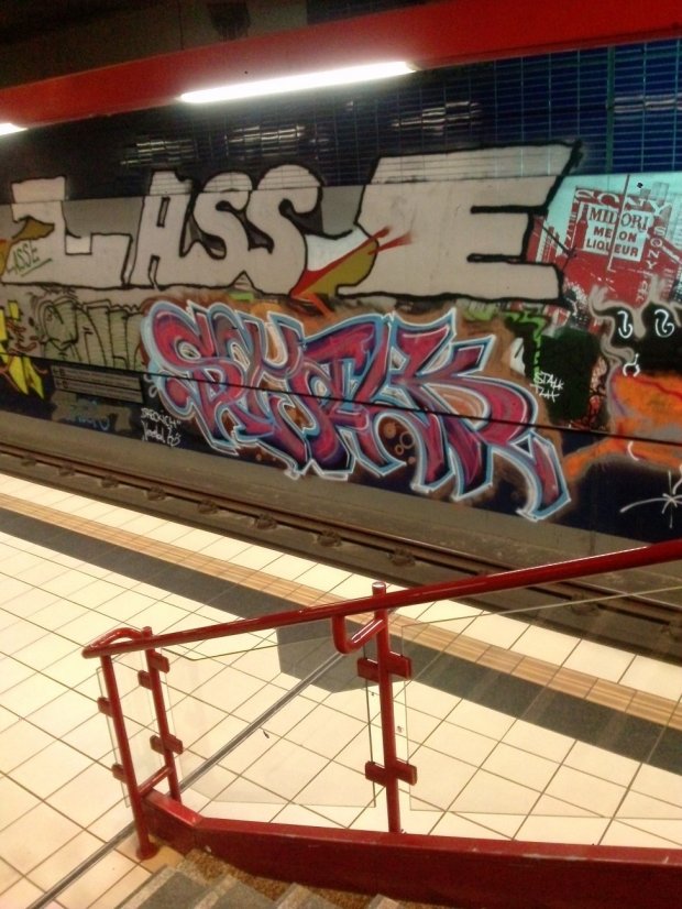 Graffiti Bombing - Photo by TagHagel - Stalk, LASSE, Köln