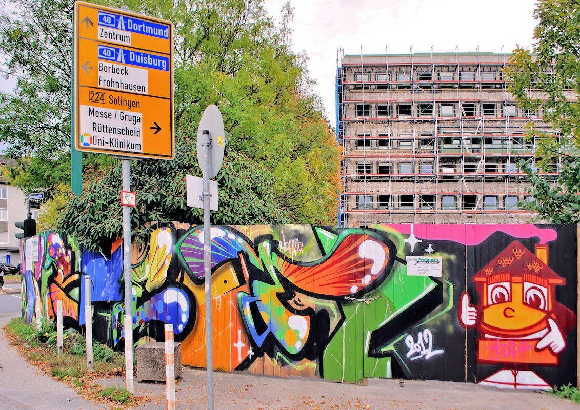 Graffiti Wall - Photo by TagHagel - Essen