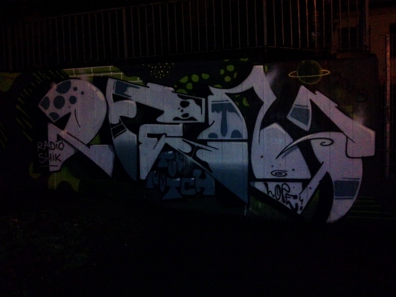 Graffiti Photo by TagHagel - DFENS, Shik, Radio (2015)