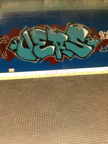 Graffiti Bombing - Photo by TagHagel - Köln, Cologne, Underground (2015)