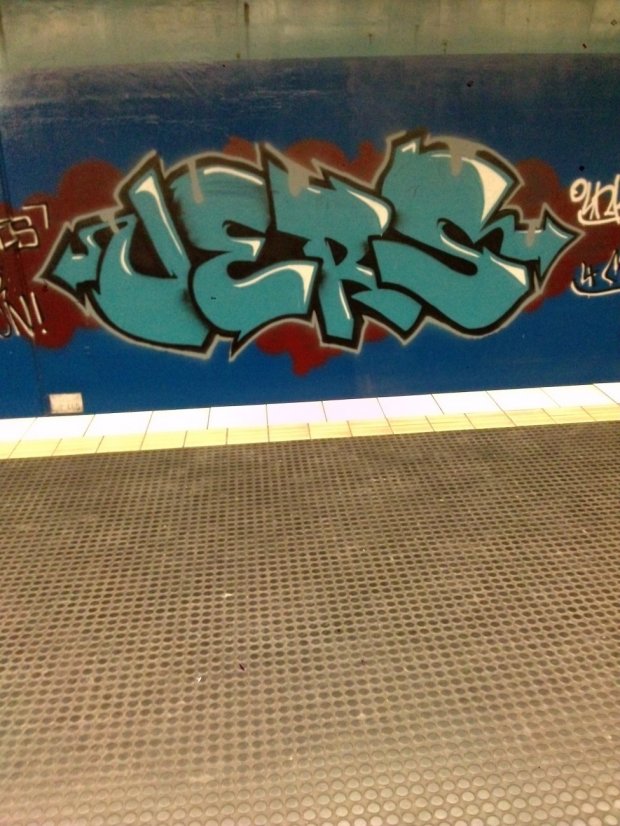 Graffiti Bombing - Photo by TagHagel - Köln, Cologne, Underground (2015)