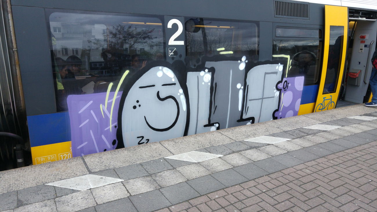 Graffiti Train - Photo by TagHagel - Olle (2017)