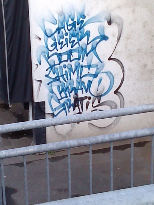 Graffiti Artwork - Photo by TagHagel - Cage, Geier, Boom