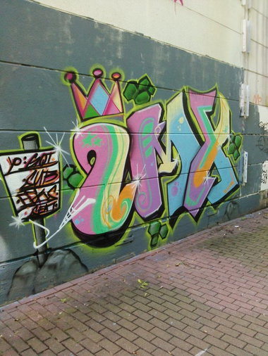 Graffiti Wall in Essen - Photo by TagHagel - ZMX, GOT, SUB (2014)