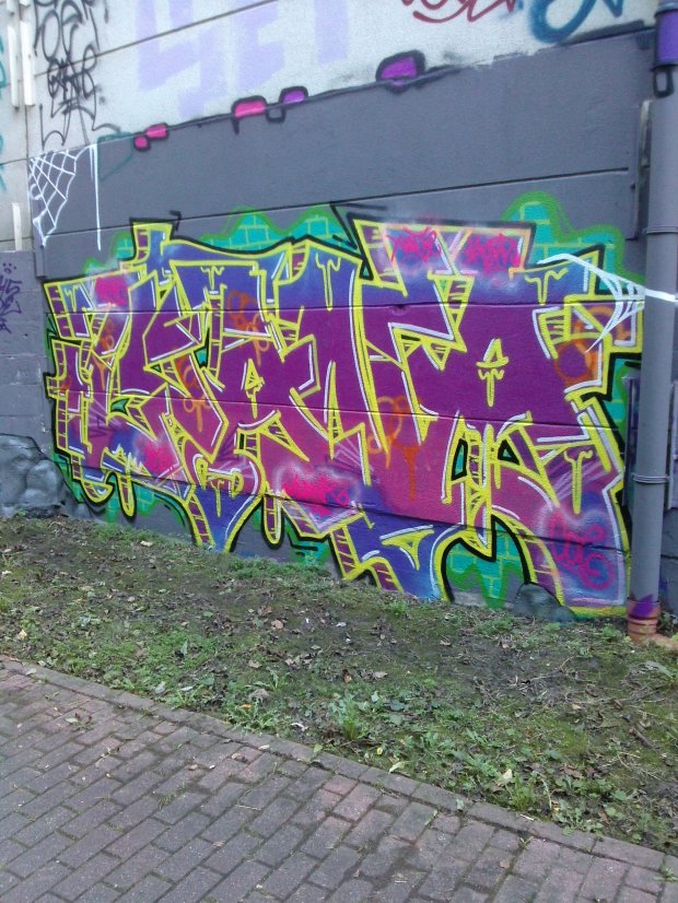 Graffiti Wall in Essen - Photo by TagHagel - Essen (2014)