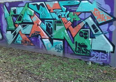 Graffiti in Essen - Photo by TagHagel - Shik, Most, Nike (2013)