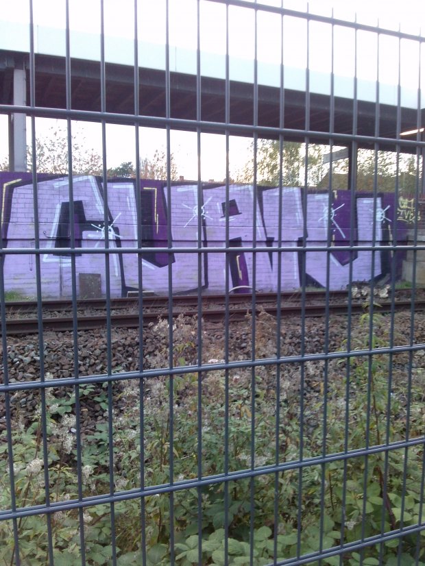 Graffiti Wall in Essen - Photo by TagHagel - CVA, TV, TVs (2014)