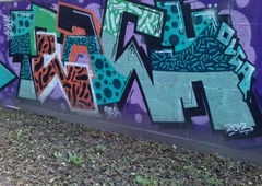 Graffiti in Essen - Photo by TagHagel - Teach, OLGA, Essen (2013)