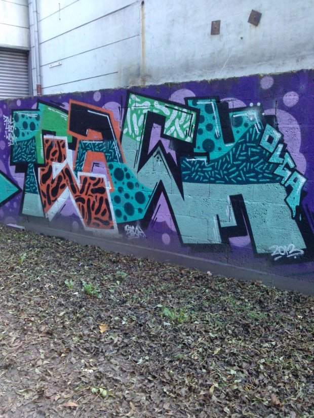 Graffiti in Essen - Photo by TagHagel - Teach, OLGA, Essen (2013)