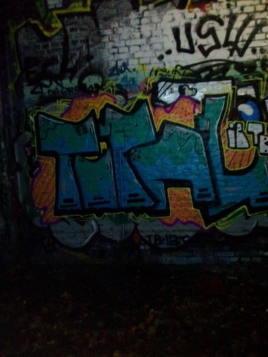 Graffiti Bombing in Mülheim - Photo by TagHagel - Mülheim (2014)