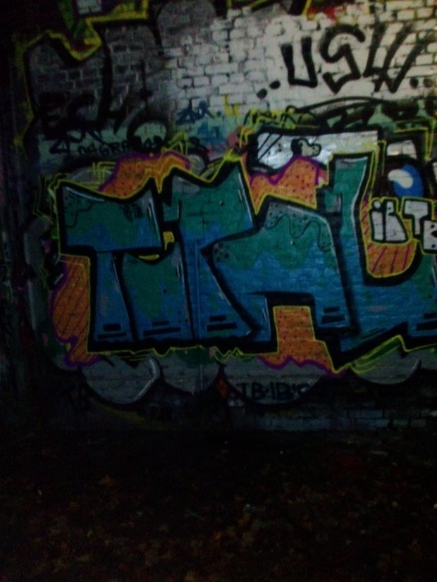 Graffiti Bombing in Mülheim - Photo by TagHagel - Mülheim (2014)