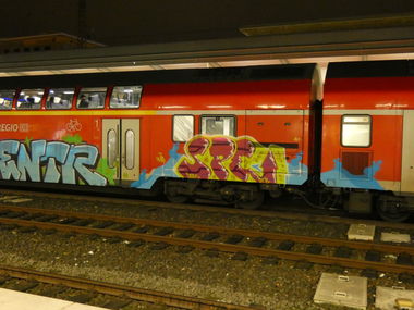 Graffiti Train - Photo by TagHagel - spe (2017)