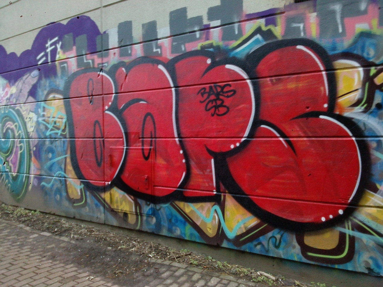 Graffiti Wall - Photo by TagHagel - Bars, SB, Essen (2016)