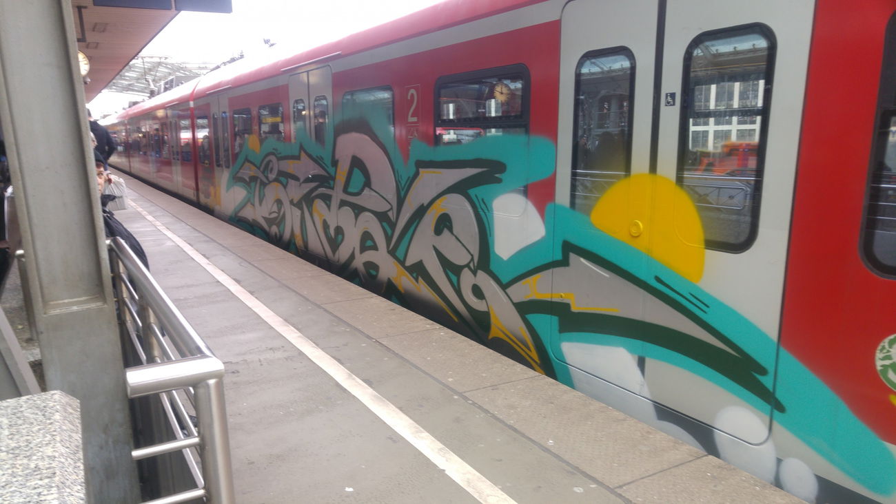 Graffiti Train - Photo by TagHagel (2018)