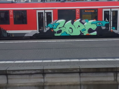 Graffiti Photo by TagHagel - soac, yours, pout (2017)