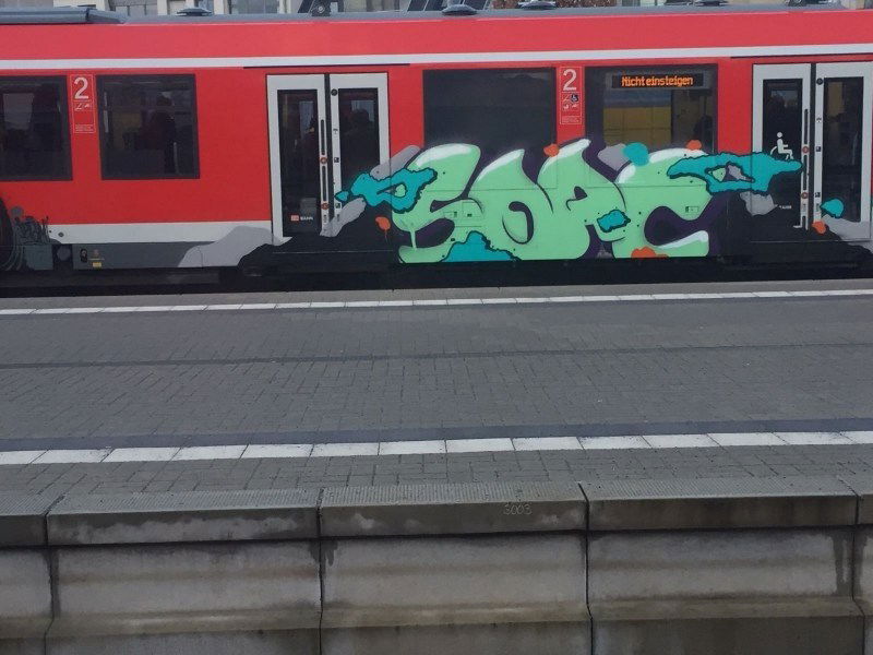 Graffiti Photo by TagHagel - soac, yours, pout (2017)