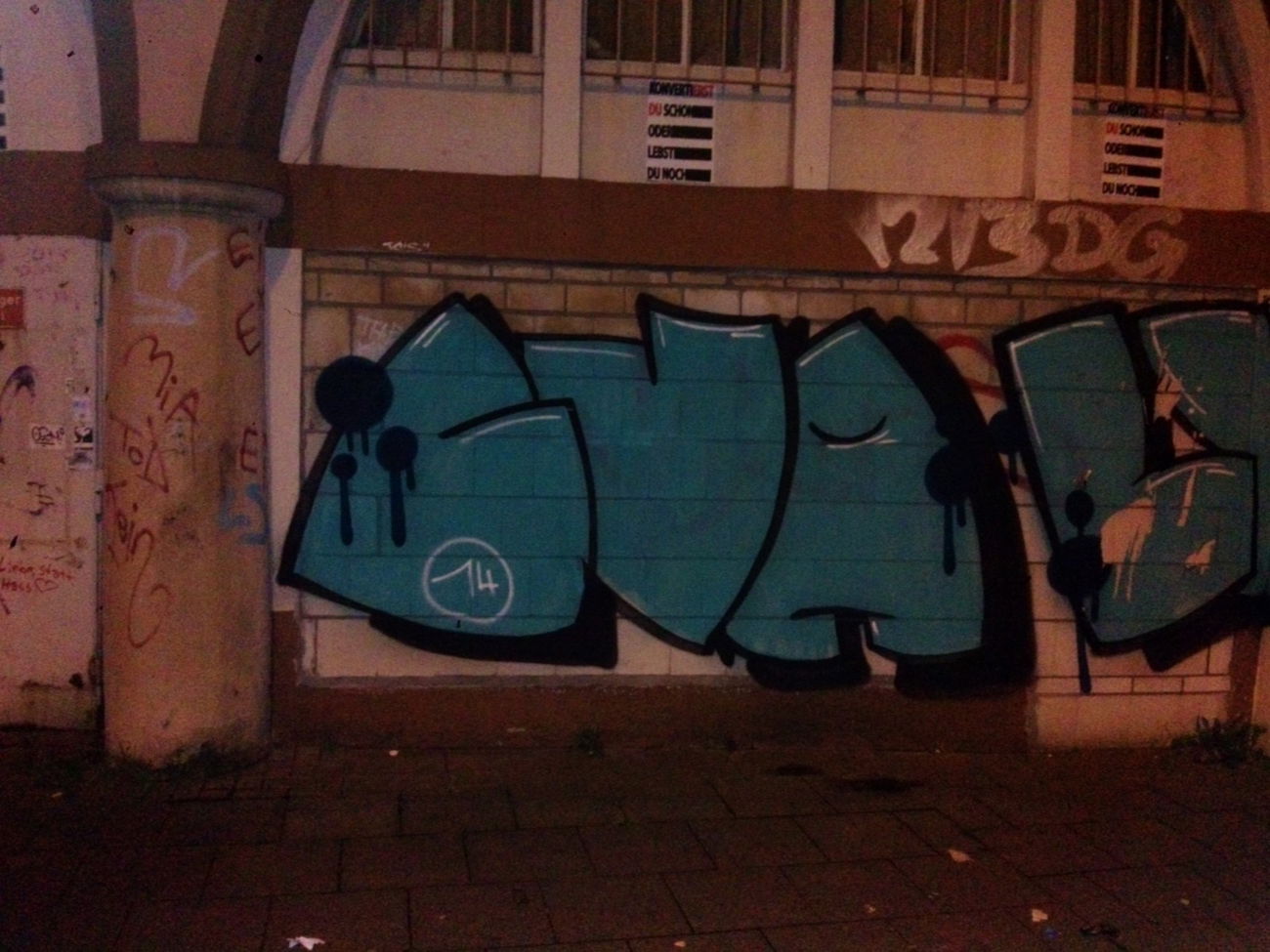 Graffiti Bombing - Photo by TagHagel - CVA, LYP (2014)