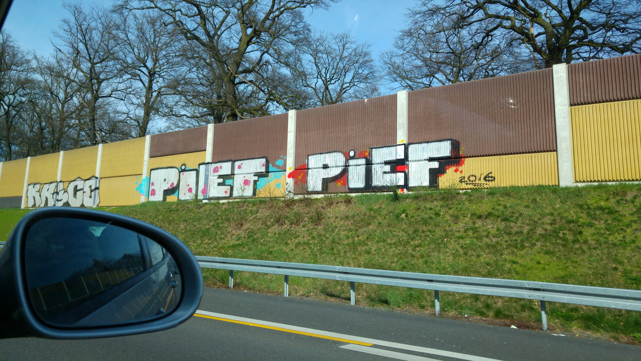 Graffiti Wall - Photo by TagHagel - PIEF, Krice, Köln (2016)