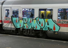Graffiti Train - Photo by TagHagel - vimoa, köln, cologne (2017)
