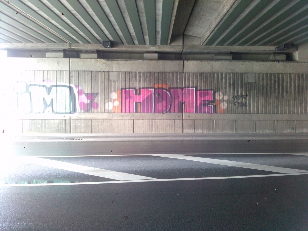 Graffiti Bombing - Photo by TagHagel - home, foim, köln