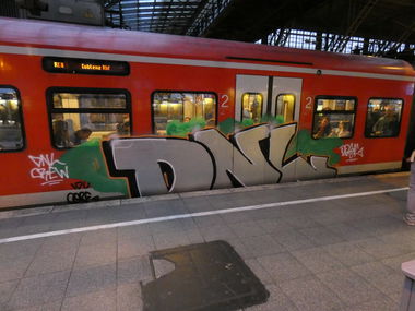 Graffiti Train - Photo by TagHagel - dnl (2017)