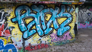 Graffiti Wall - Photo by TagHagel - Rink, bube, timbo (2017)