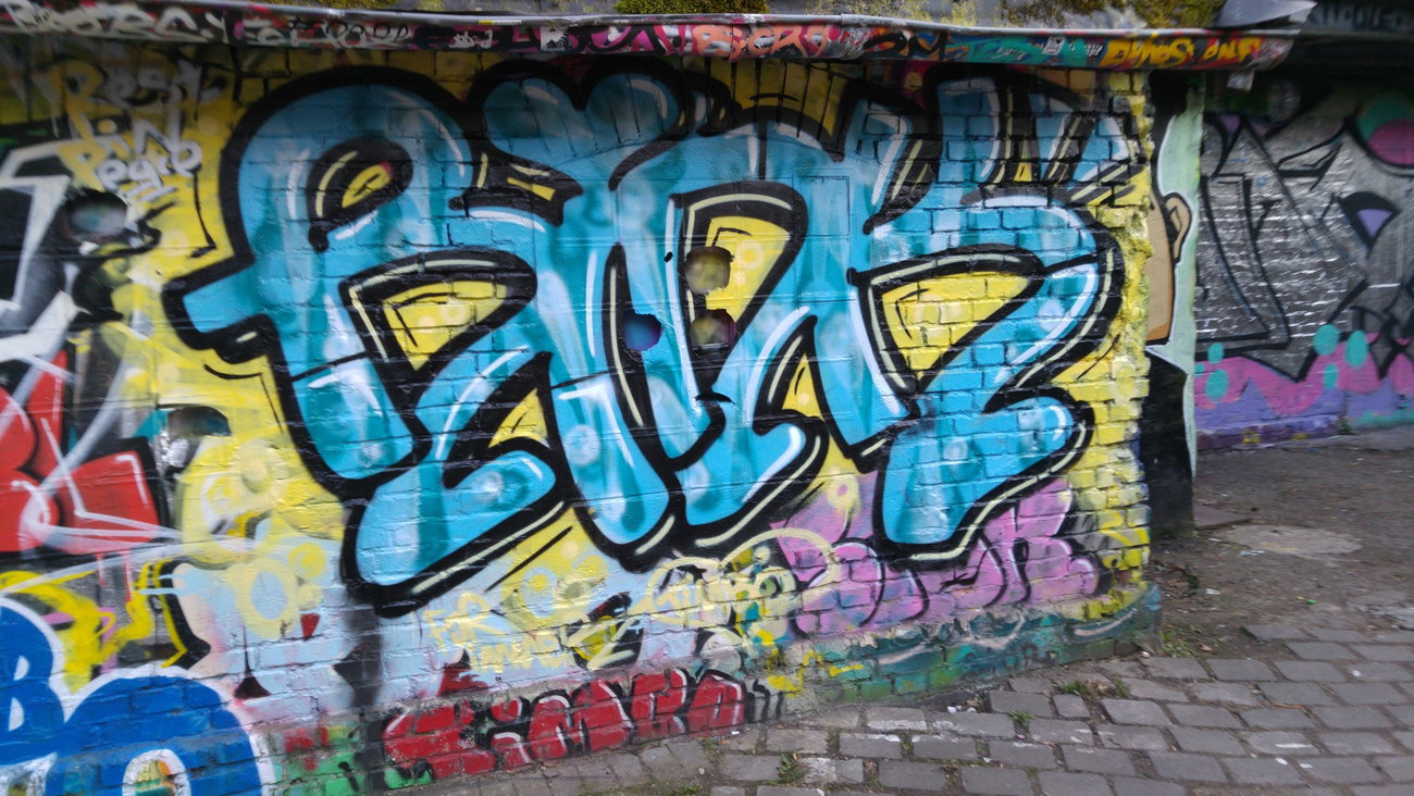 Graffiti Wall - Photo by TagHagel - Rink, bube, timbo (2017)