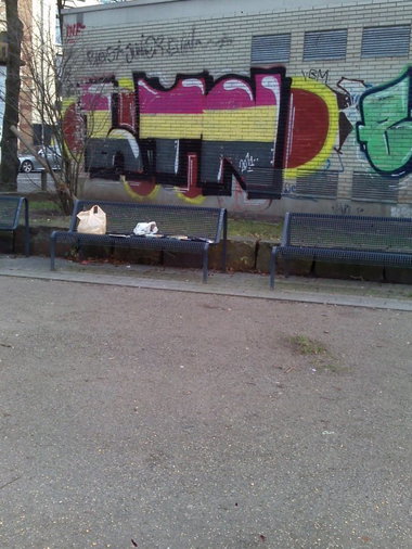 Graffiti Bombing - Photo by TagHagel - LTN, Köln, Cologne