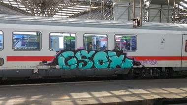 Graffiti Train - Photo by TagHagel - Gsox, Gesocks, Gesox (2017)