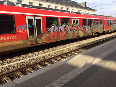 Graffiti Wall - Photo by TagHagel - HSDGPW, HS, DG (2017)