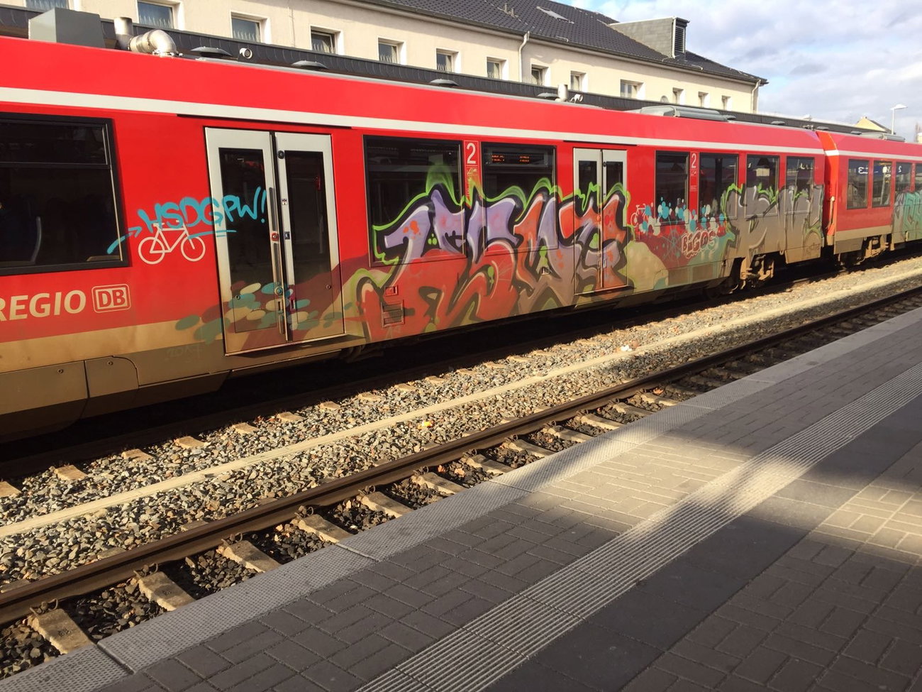 Graffiti Wall - Photo by TagHagel - HSDGPW, HS, DG (2017)