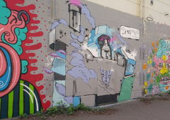 Graffiti Street Art - Photo by TagHagel - Character, essen, streetart (2017)