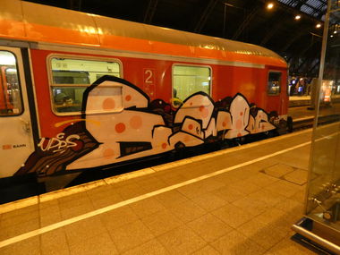 Graffiti Train - Photo by TagHagel - upps (2017)