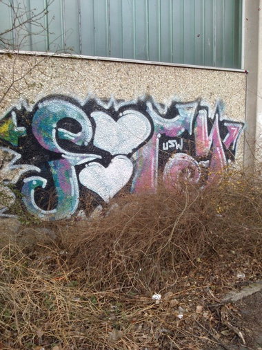 Graffiti Bombing - Photo by TagHagel - Fury, USW, Essen
