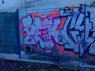 Graffiti Wall - Photo by TagHagel - Beik, 357, c45 (2015)