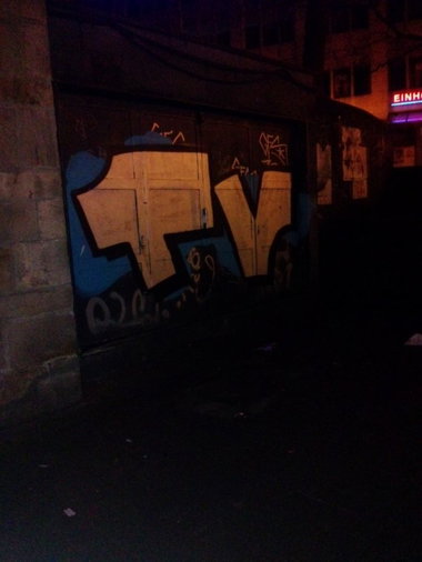 Graffiti Bombing - Photo by TagHagel - TV, TVS, Essen