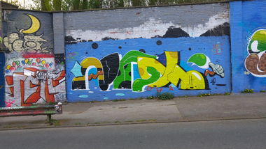 Graffiti Wall - Photo by TagHagel - essen, shat, shad (2017)