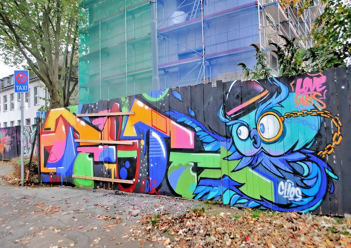 Graffiti Wall - Photo by TagHagel - Essen