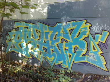 Graffiti Wall - Photo by TagHagel - Eshek, Essen (2015)