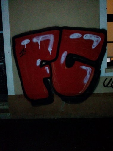Graffiti Bombing - Photo by TagHagel - FC, Köln, Cologne