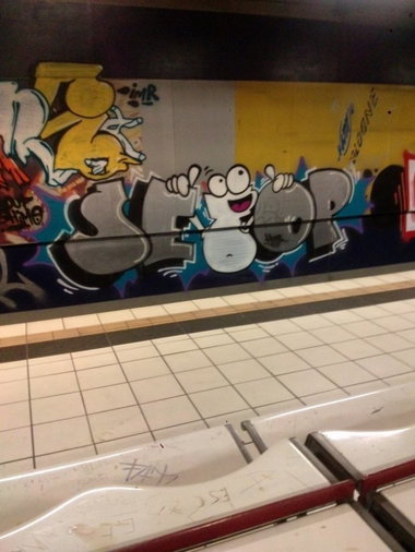 Graffiti Bombing - Photo by TagHagel - Setop, IMR, Shimo