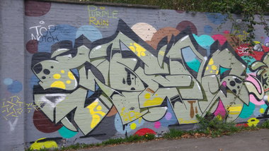 Graffiti Wall - Photo by TagHagel - shat, shad, shet (2017)