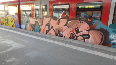 Graffiti Wall - Photo by TagHagel - setop, hub, weise (2017)