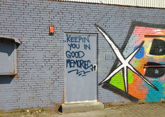 Graffiti Bombing - Photo by TagHagel - Keepin, you, in (2017)