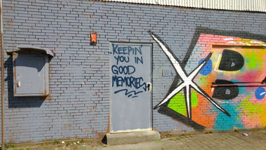 Graffiti Bombing - Photo by TagHagel - Keepin, you, in (2017)