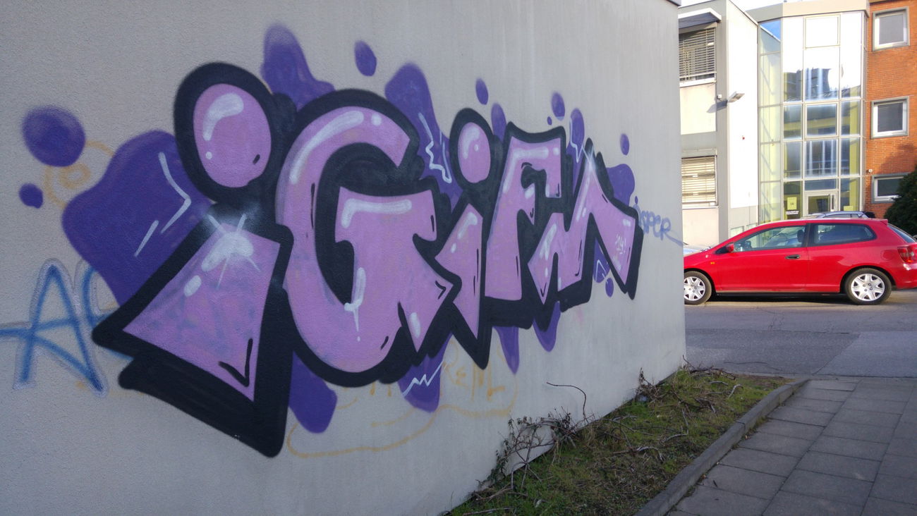 Graffiti Bombing - Photo by TagHagel - ig, ifm, essen