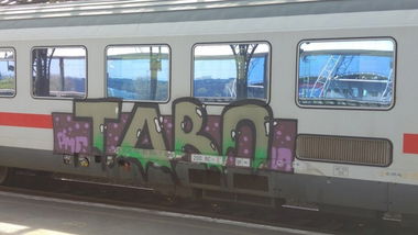 Graffiti Train - Photo by TagHagel - Gsox, Gesocks, Gesox (2017)